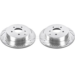 Powerstop Extreme Performance JBR981XPR Rear Brake Disc, Cross-d